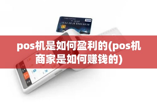pos机是如何盈利的(pos机商家是如何赚钱的)
