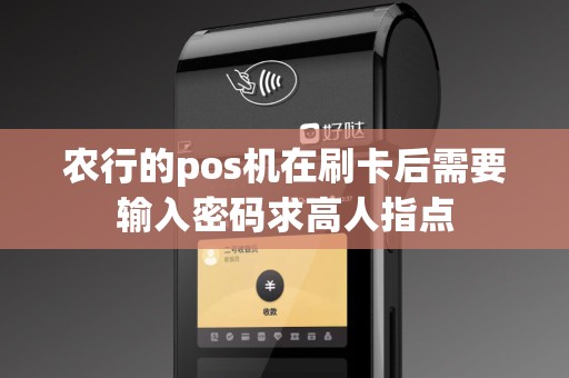 农行的pos机在刷卡后需要输入密码求高人指点