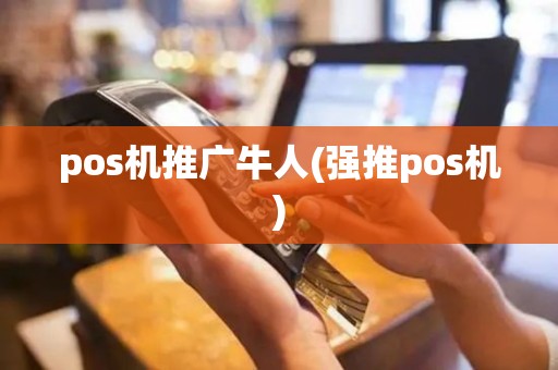pos机推广牛人(强推pos机)