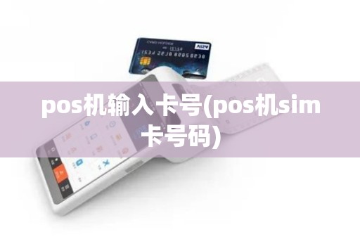 pos机输入卡号(pos机sim卡号码)