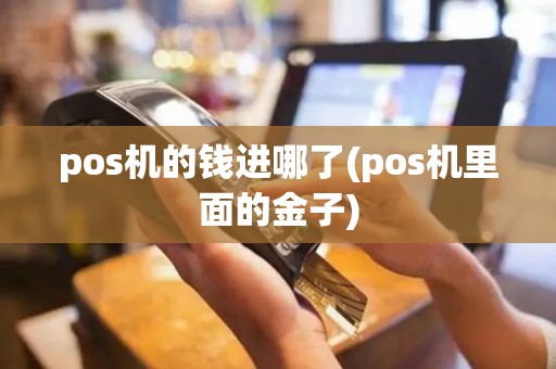 pos机的钱进哪了(pos机里面的金子)