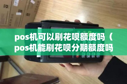 pos机可以刷花呗额度吗（pos机能刷花呗分期额度吗）