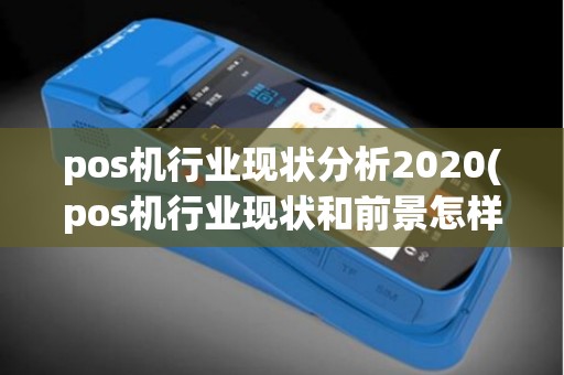 pos机行业现状分析2020(pos机行业现状和前景怎样)