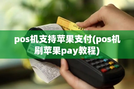 pos机支持苹果支付(pos机刷苹果pay教程)