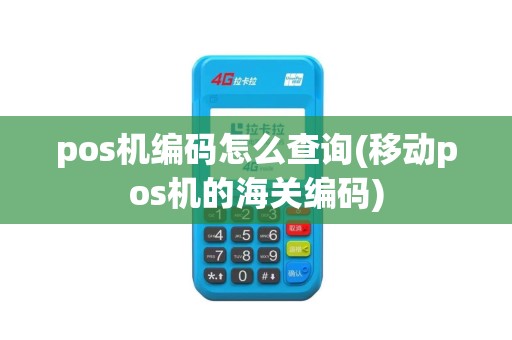 pos机编码怎么查询(移动pos机的海关编码)