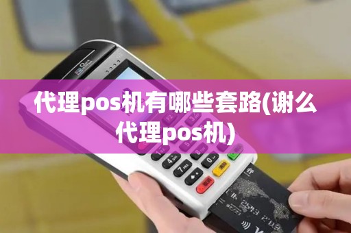 代理pos机有哪些套路(谢么代理pos机)