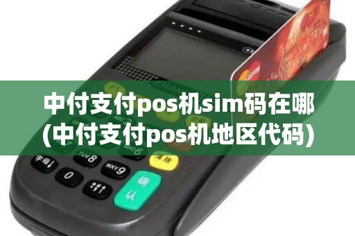 中付支付pos机sim码在哪(中付支付pos机地区代码)