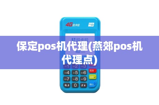 保定pos机代理(燕郊pos机代理点)