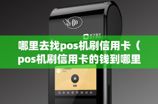 哪里去找pos机刷信用卡（pos机刷信用卡的钱到哪里了）
