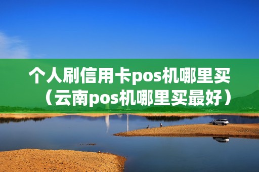 个人刷信用卡pos机哪里买（云南pos机哪里买最好）