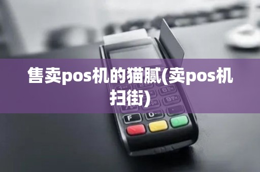 售卖pos机的猫腻(卖pos机扫街)